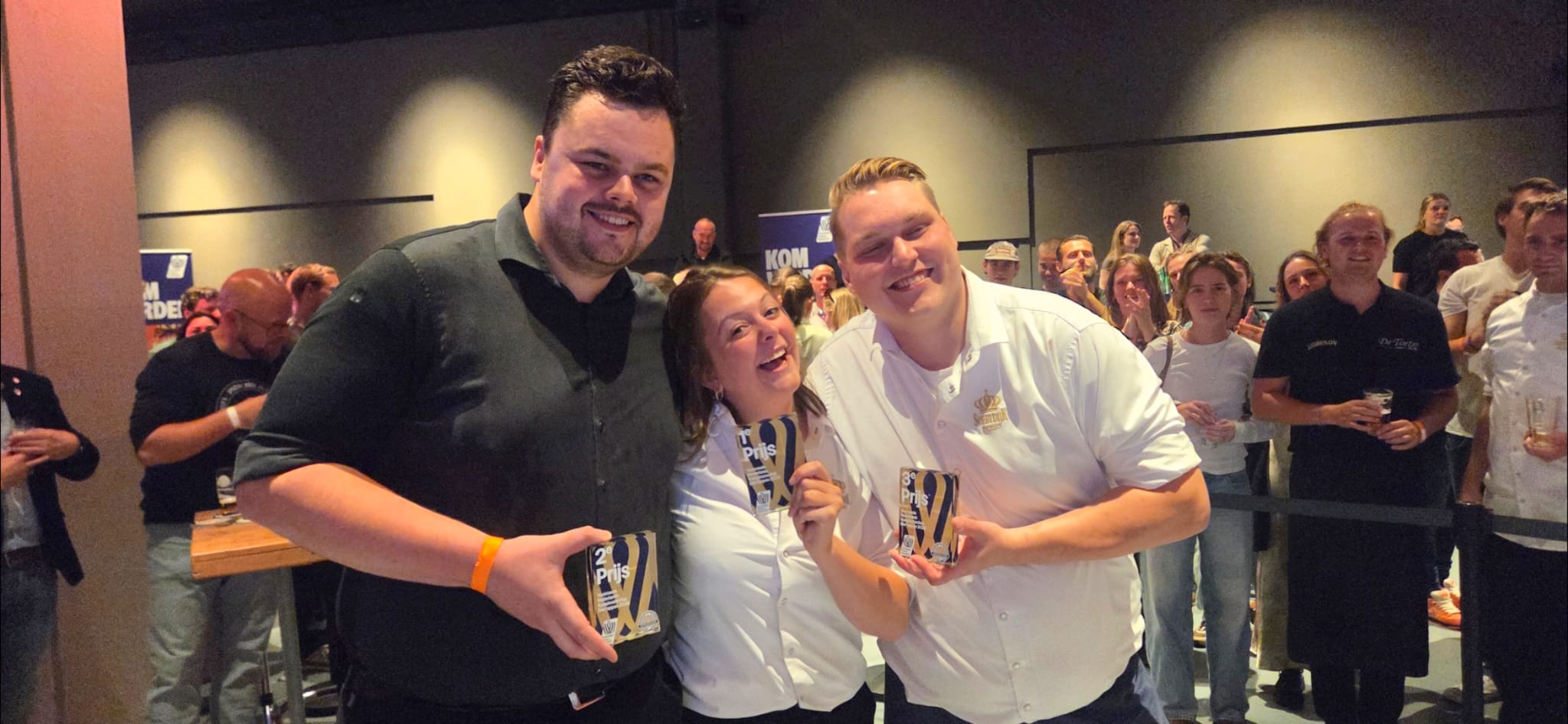 Foto van de winnaars